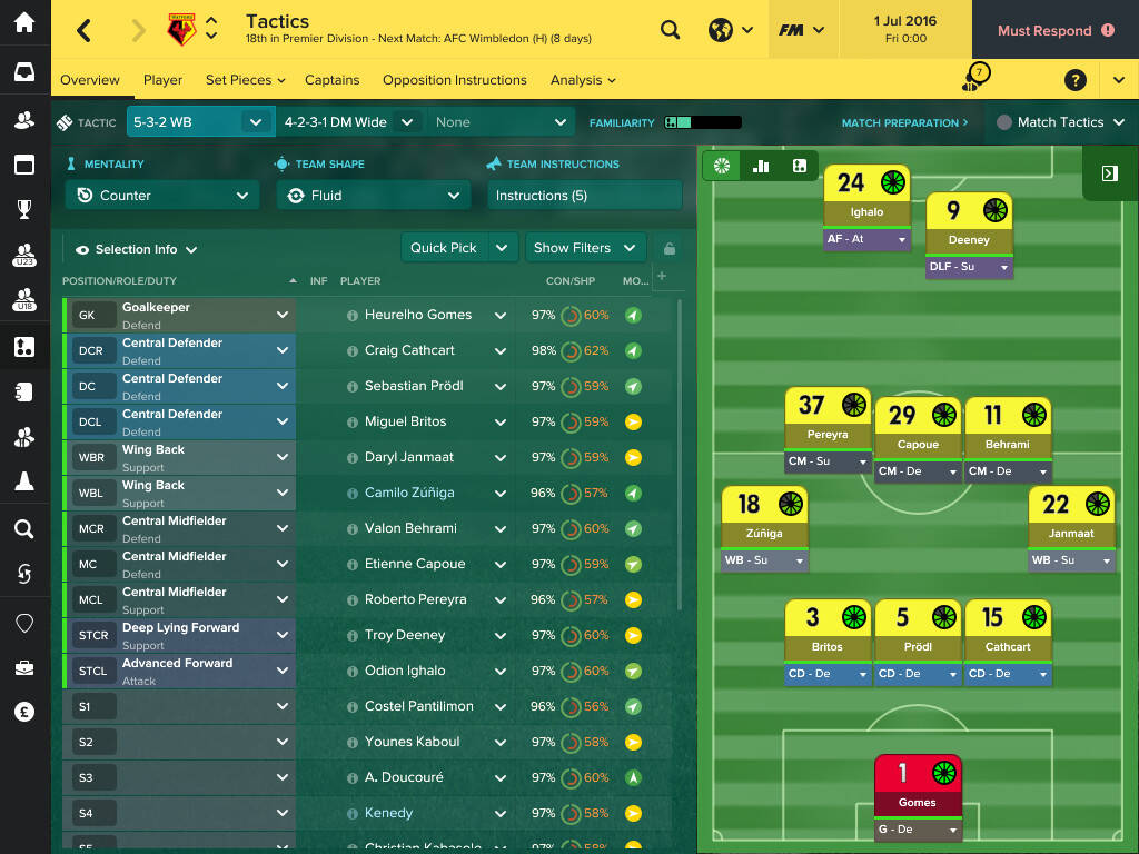 Скриншот 8 к игре Football Manager 2017