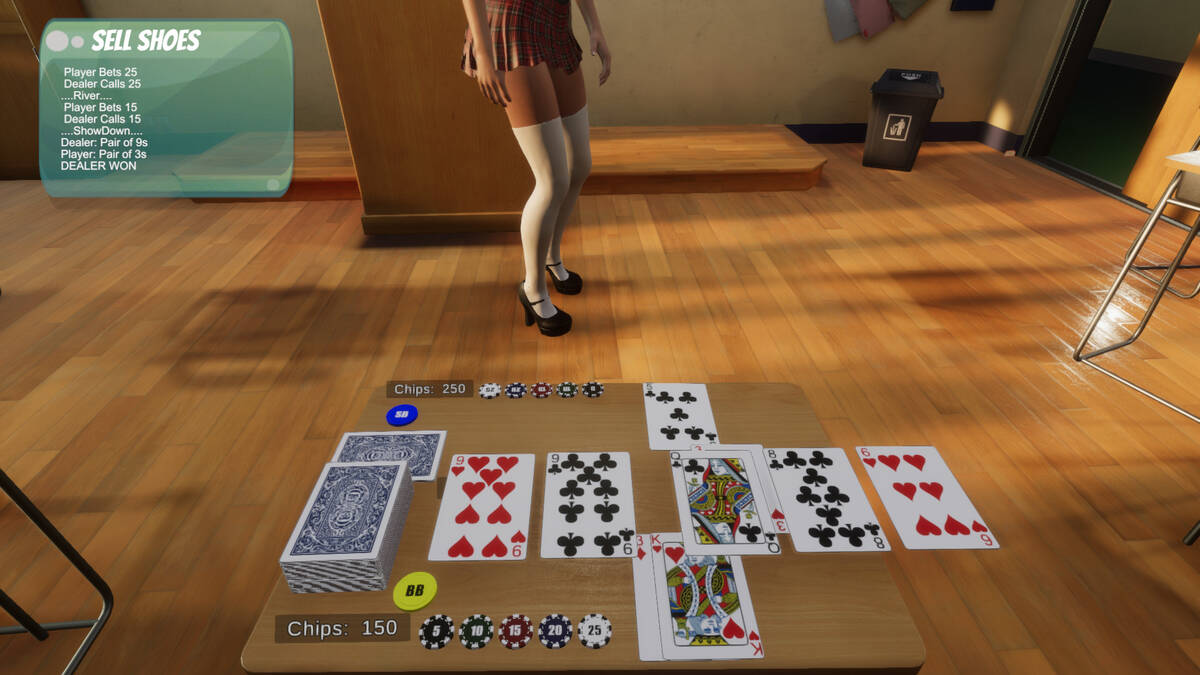 Strip poker blackjack