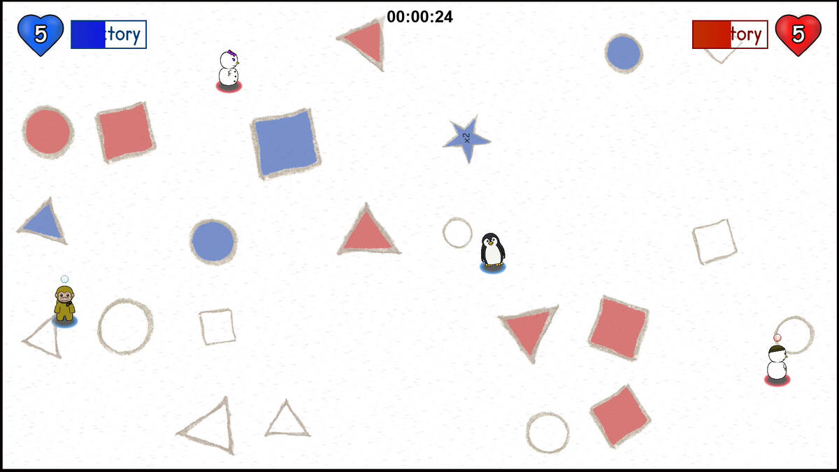 Скриншот 5 к игре Joey and Penguin's 2 Player Adventure