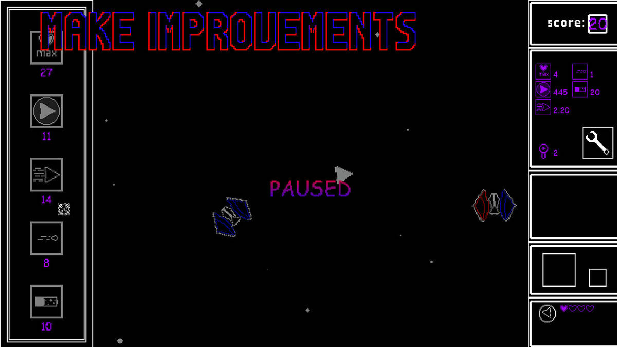 Скриншот 5 к игре Asteroids and more asteroids