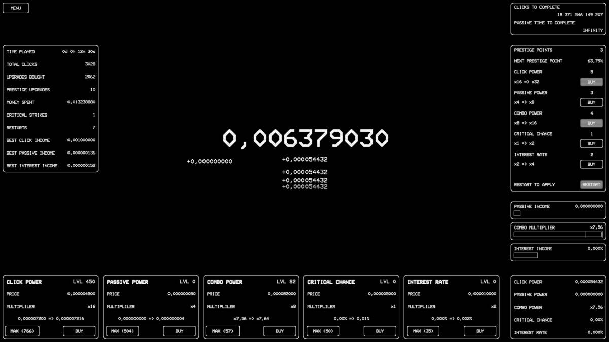 Скриншот 6 к игре The Billion Clicker