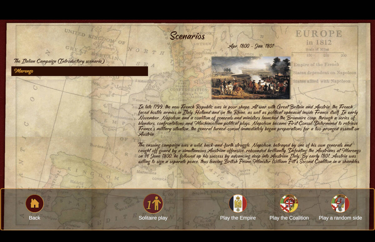 Скриншот 5 к игре Napoleon's Eagles: Game of the Napoleonic Wars