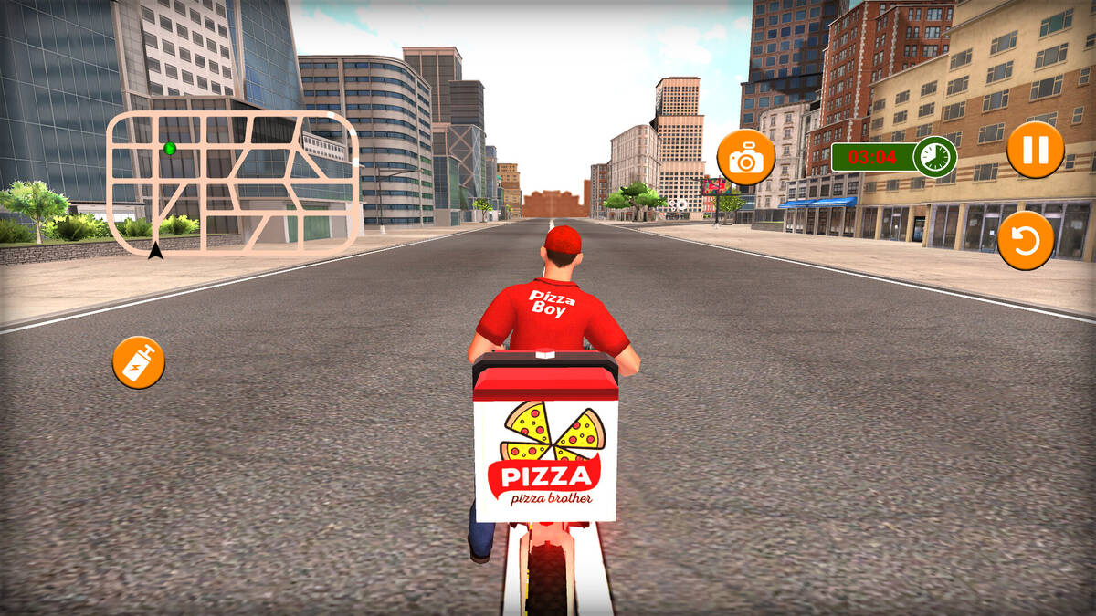 игра доставка пиццы на мотоцикле фото 16
