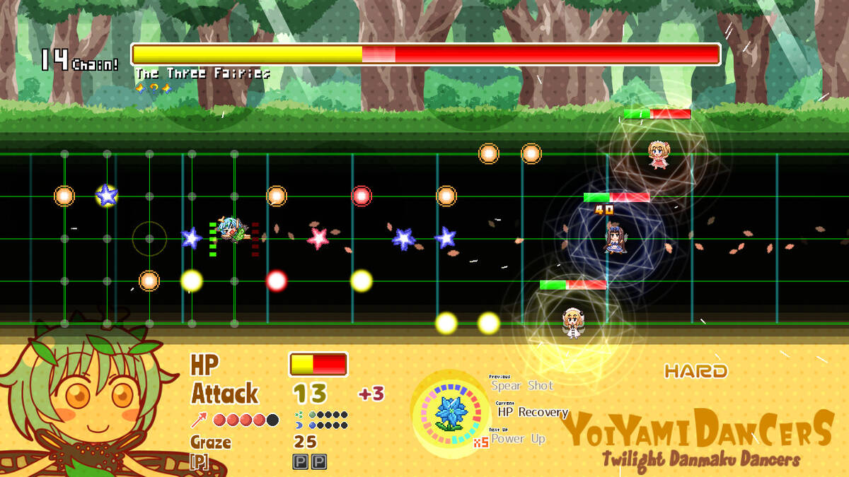 Скриншот 6 к игре Yoiyami Dancers: Twilight Danmaku Dancers
