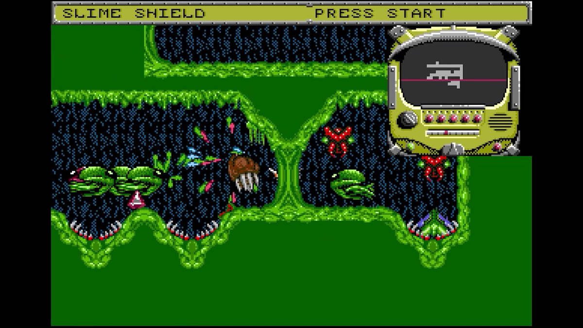 Скриншот 5 к игре Todd's Adventures in Slime World (Lynx/Mega Drive)