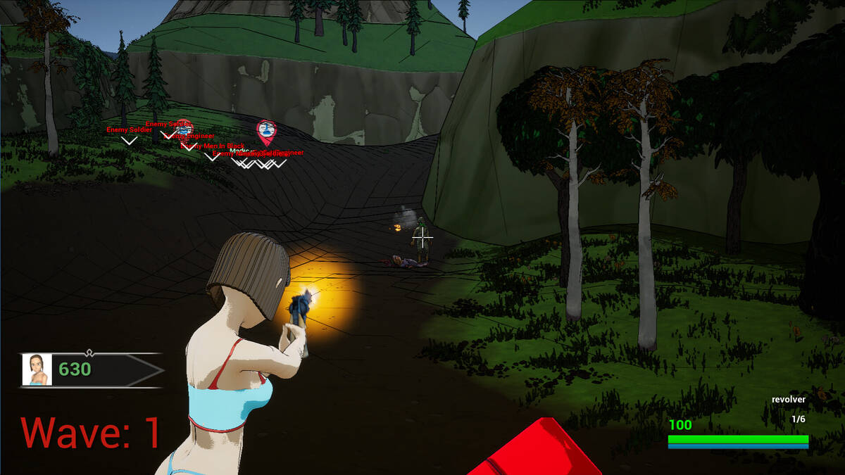 Скриншот 8 к игре Girls vs Zombies