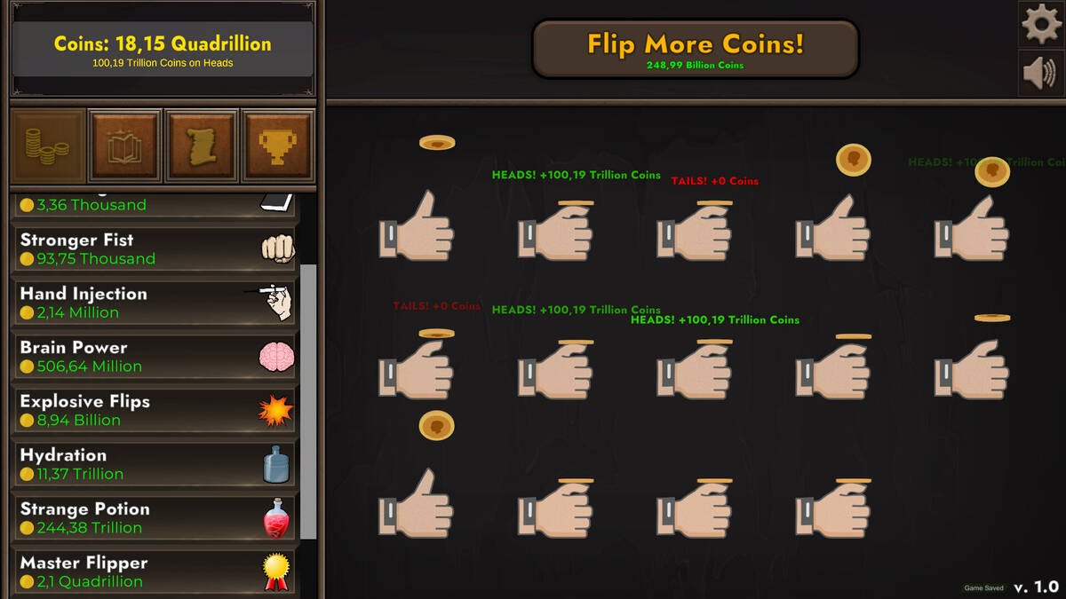 Скриншот 5 к игре Coin Flipper