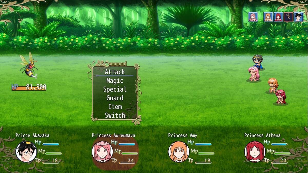 Скриншот 6 к игре Animeahikoaprinceaverse A1-Aver.a02062024a: Prince Akazaka & Princess A