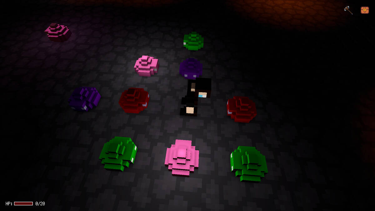 Скриншот 6 к игре Spooky Halloween in the Voxel World (Remake)