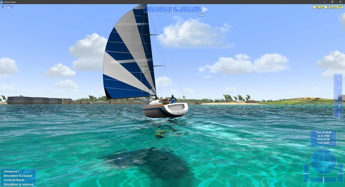 Скриншот 6 к игре Virtual Sailor NG