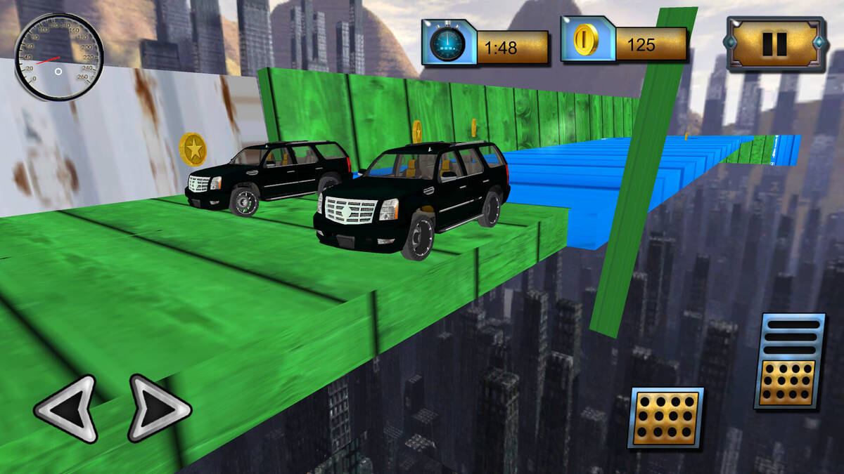 Скриншот 5 к игре Two Cars Stunts Edition