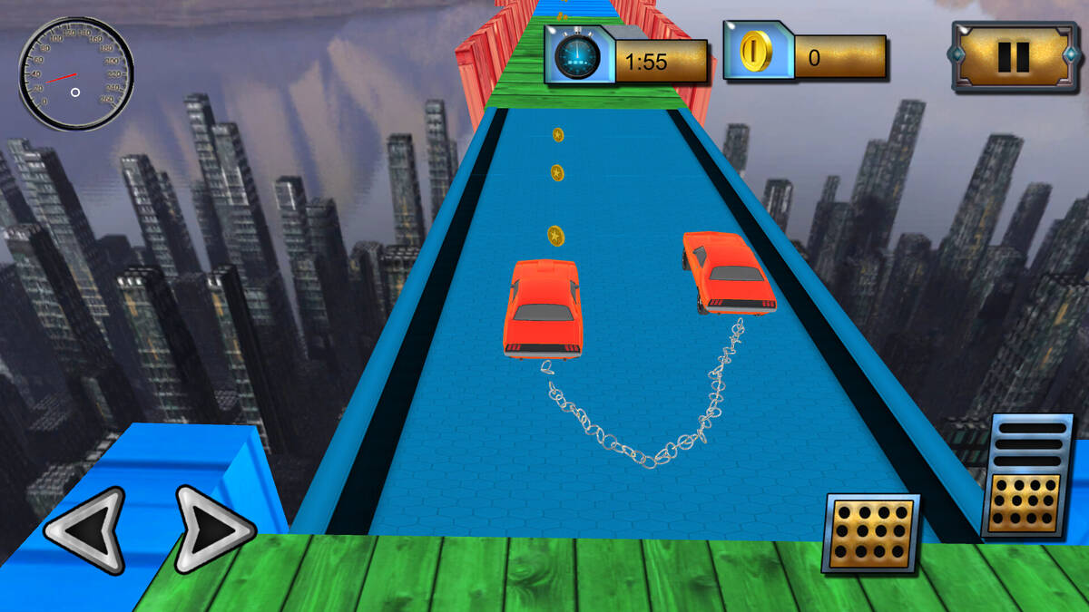 Скриншот 7 к игре Two Cars Stunts Edition