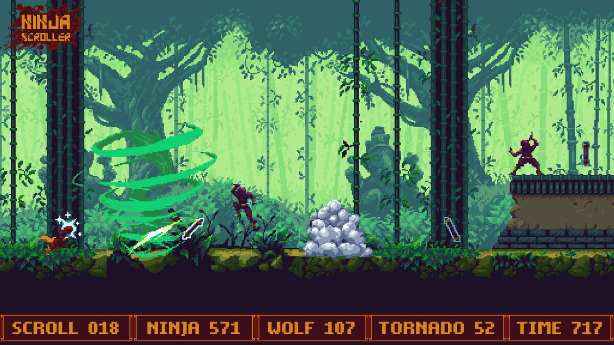 Скриншот 7 к игре Ninja Scroller