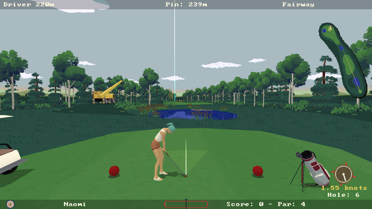 Скриншот 6 к игре Super Video Golf