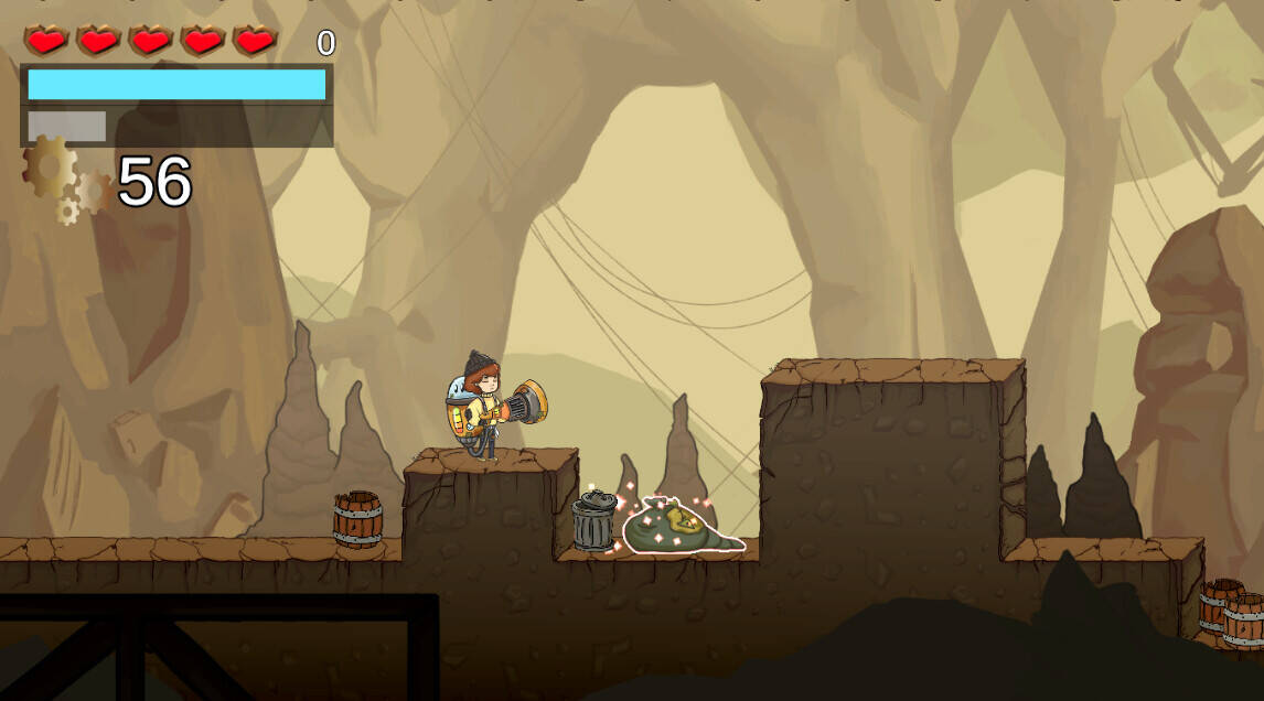 Скриншот 5 к игре Vacoo. The adventure in Garbage city.