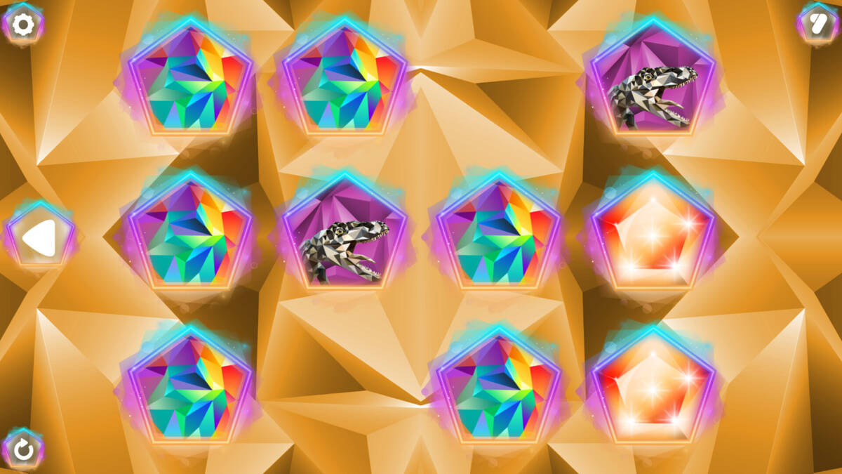 Скриншот 5 к игре Poly Memory: Dinosaurs
