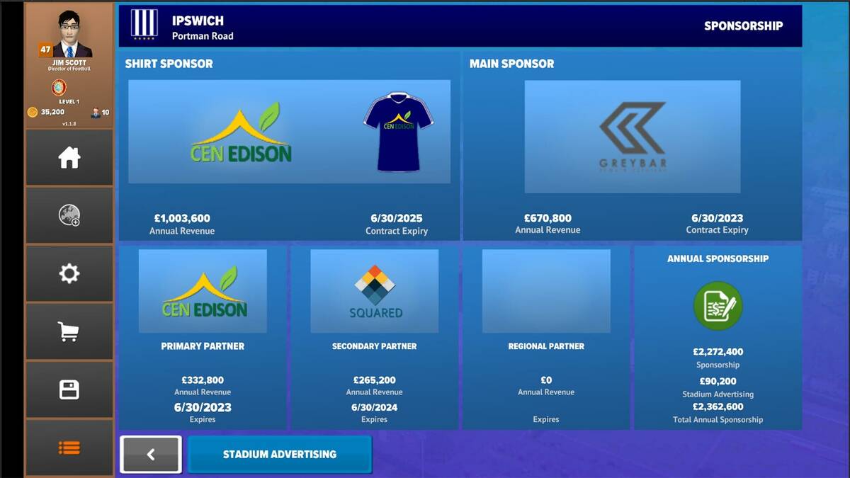 Скриншот 8 к игре Football Club Management 2023