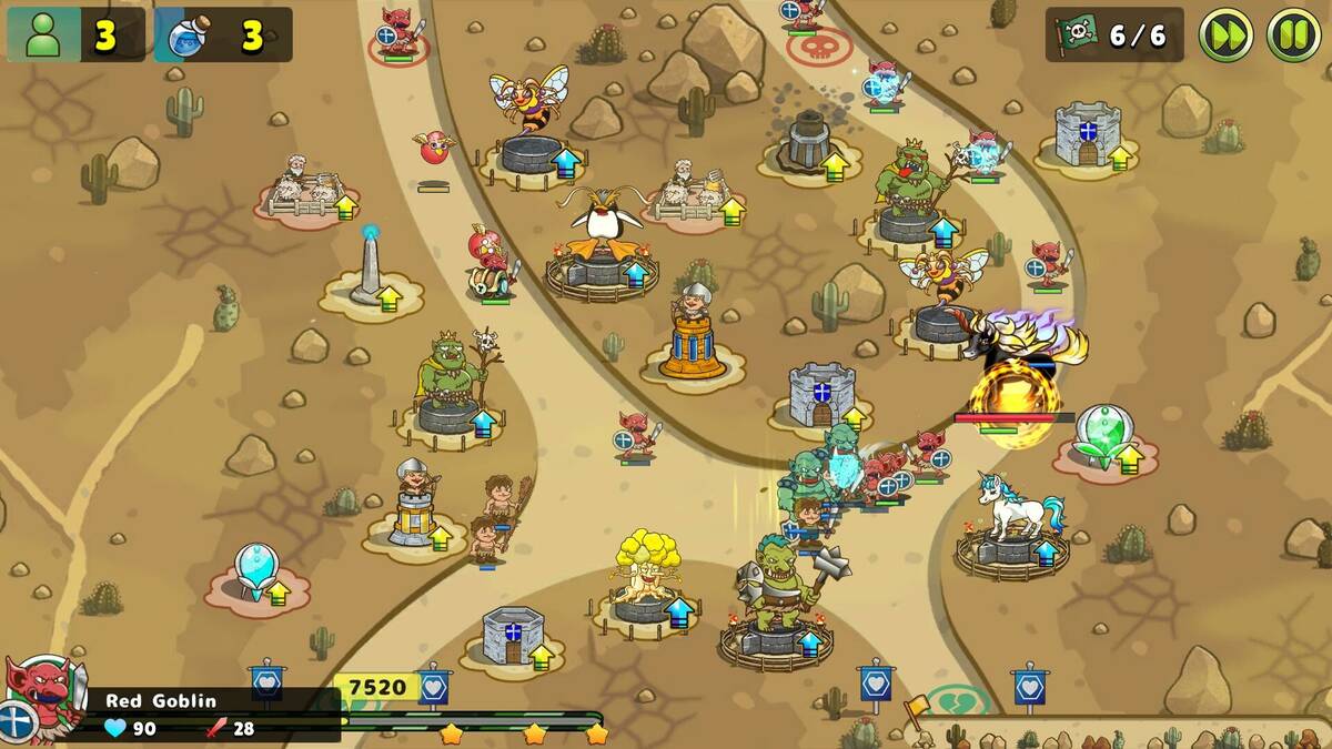 Скриншот 7 к игре Luna & Monsters Tower Defense -The deprived magical kingdom-
