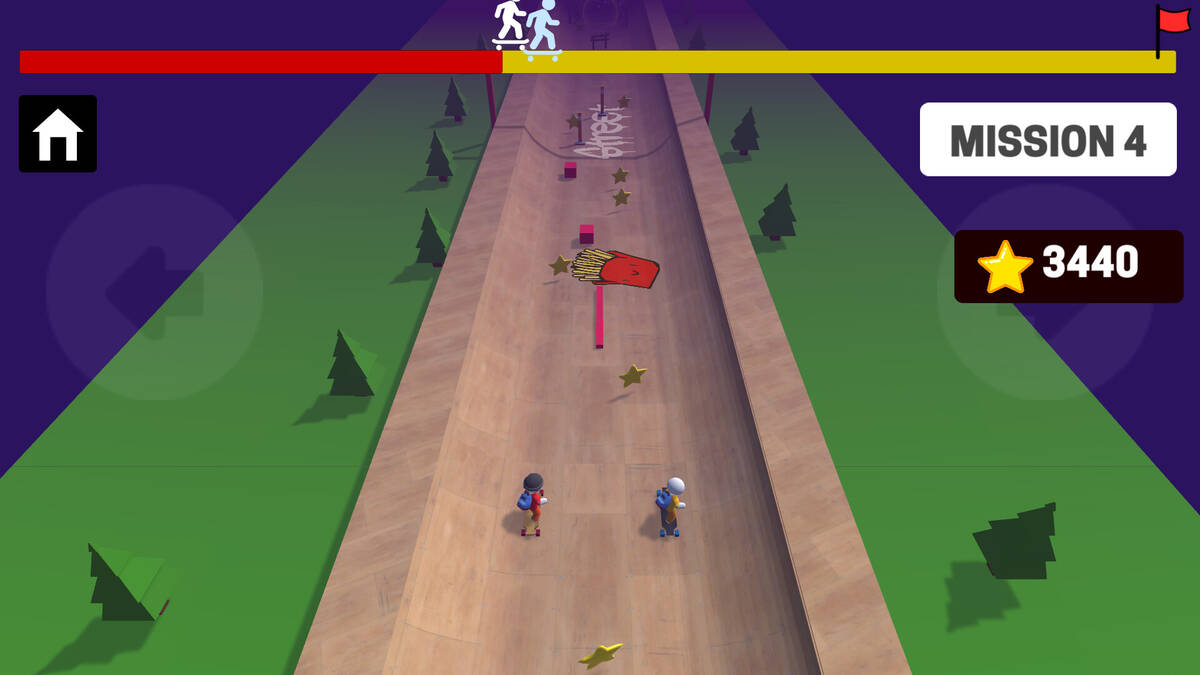Скриншот 8 к игре Two Skateboards Driving Simulator
