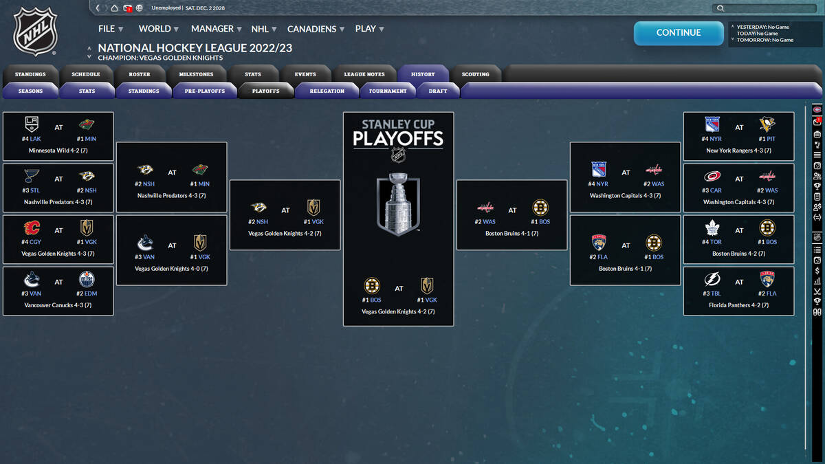 Скриншот 8 к игре Franchise Hockey Manager 9