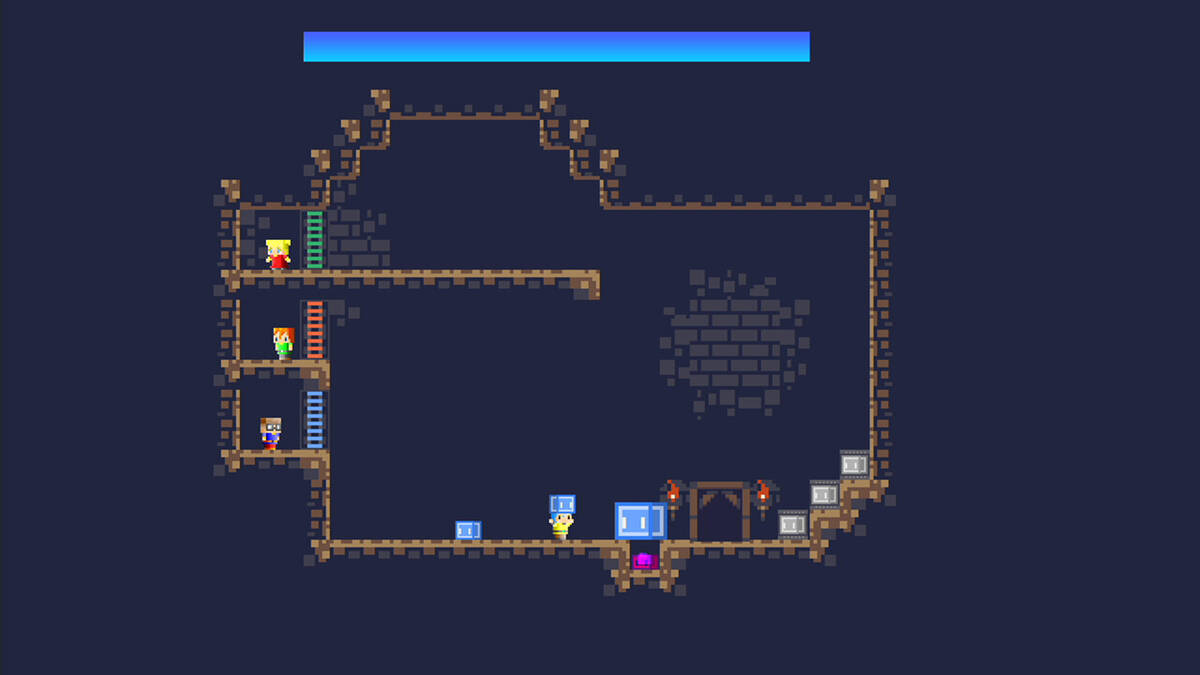 Скриншот 6 к игре BLOCK SLIME CAVE