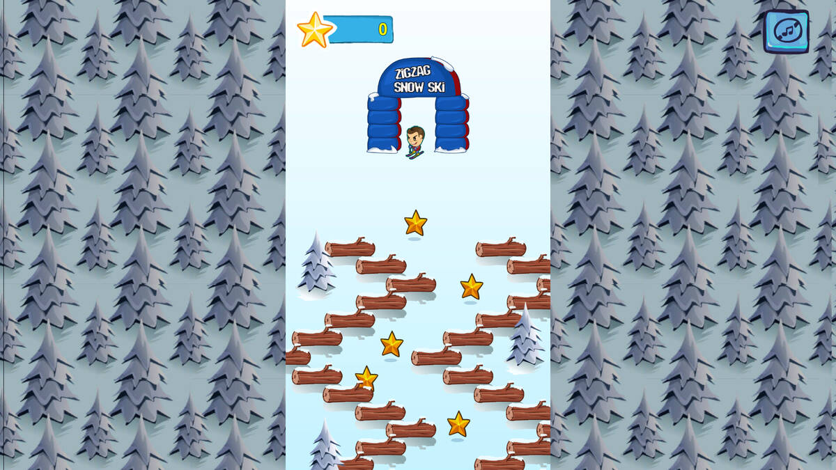 Скриншот 6 к игре ZigZagging Ski
