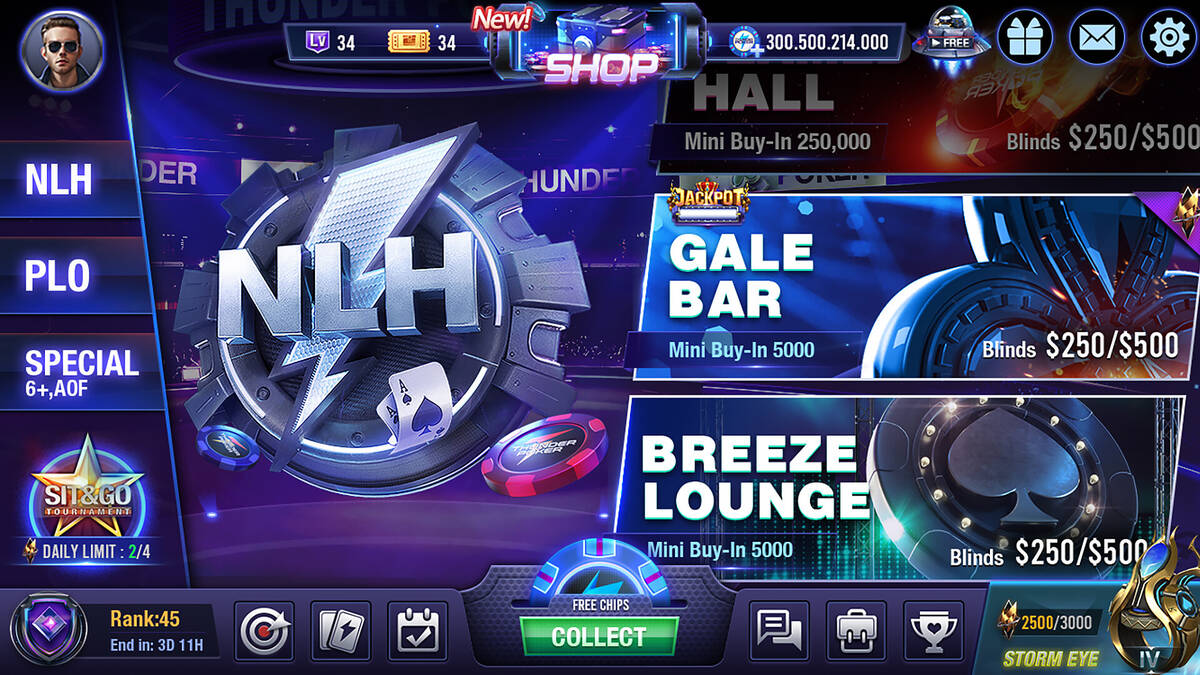 Скриншот 6 к игре Thunderbolt Poker