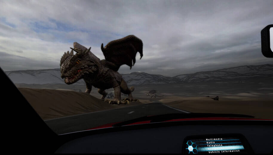 Скриншот 5 к игре VR Racing on Dinosaur Island