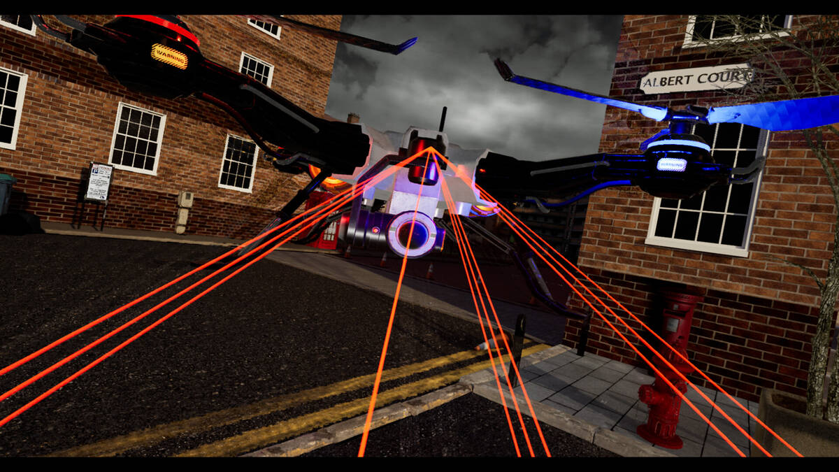 Скриншот 5 к игре The Police Drone VR Experiment