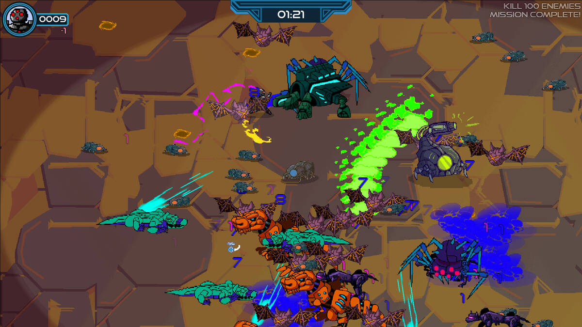 Скриншот 1 к игре CyberHeroes Arena DX