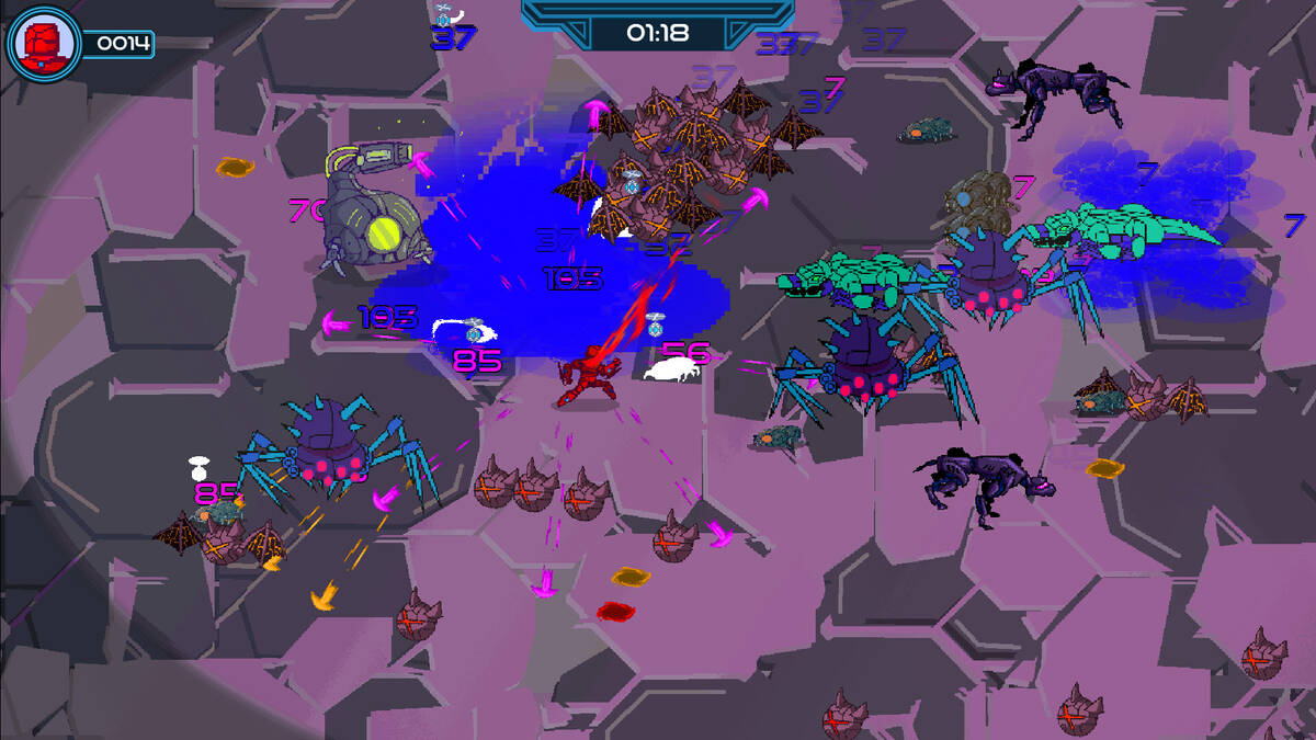 Скриншот 2 к игре CyberHeroes Arena DX
