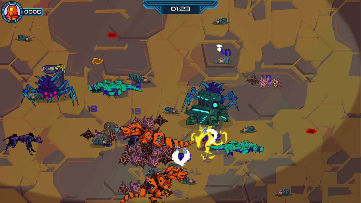 Скриншот 7 к игре CyberHeroes Arena DX