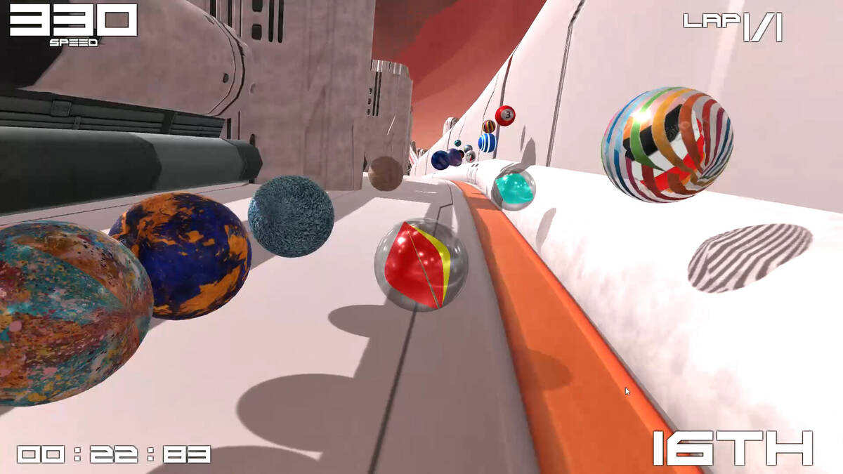 Скриншот 6 к игре Marble Ball Racing 2022