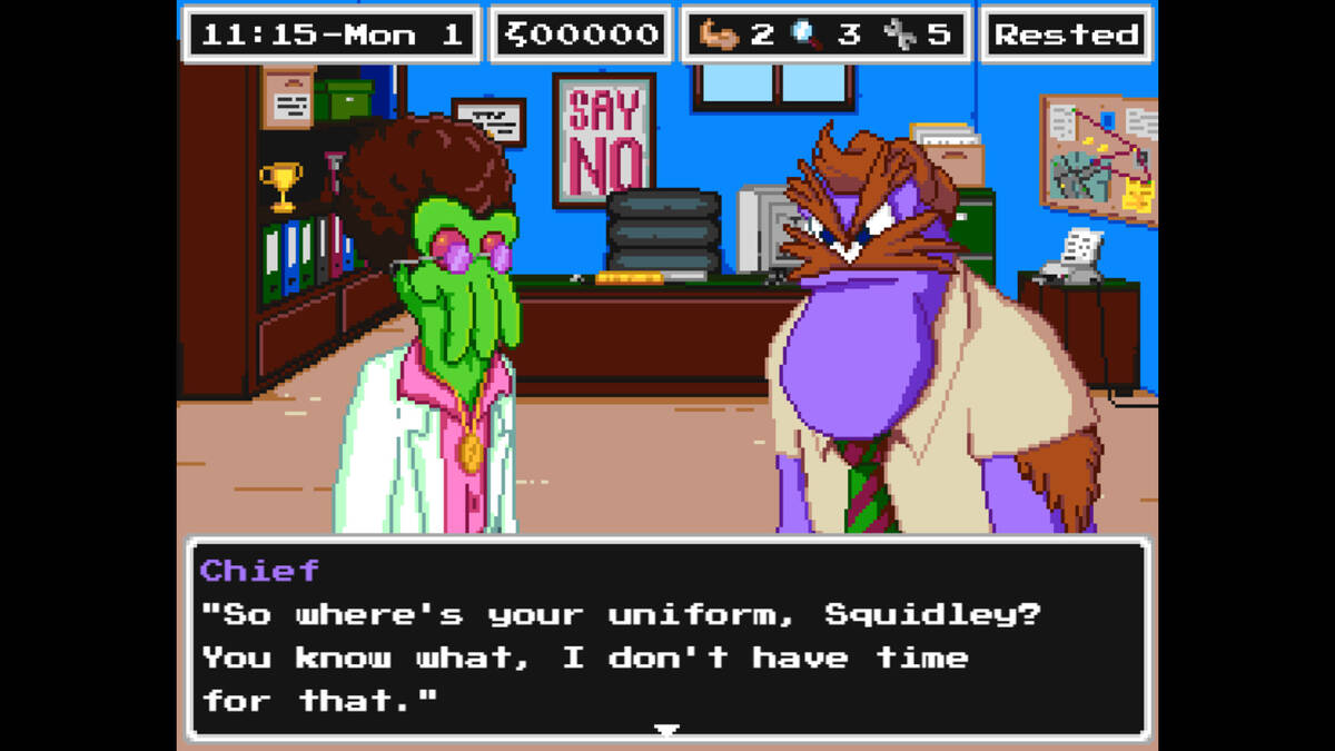 Скриншот 6 к игре Sergeant Squidley: Space Cop!
