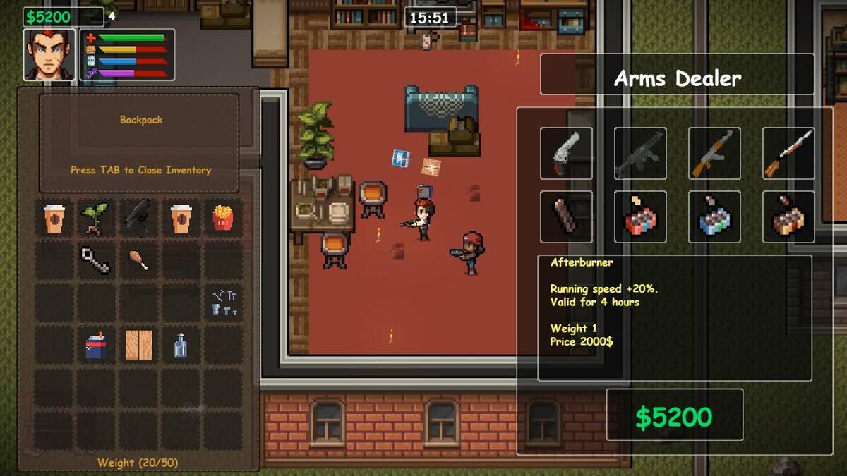 Скриншот 5 к игре Zombie World Pixel