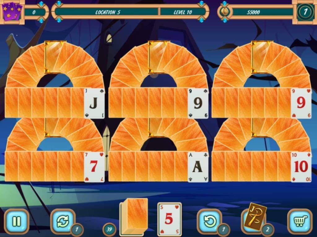 Скриншот 5 к игре Sweet Solitaire. School Witch 3