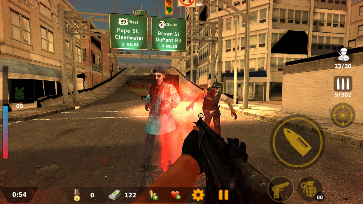 Скриншот 6 к игре Zombies in Metropolis