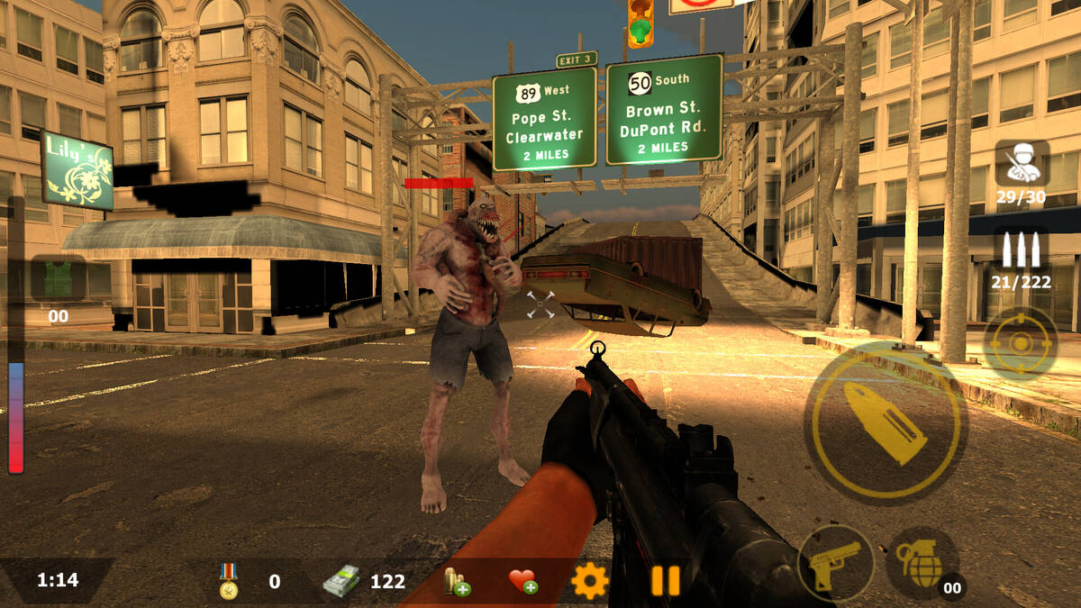 Скриншот 7 к игре Zombies in Metropolis