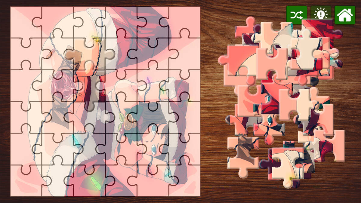 Скриншот 6 к игре Hentai Jigsaw Puzzle Collection: Christmas Edition