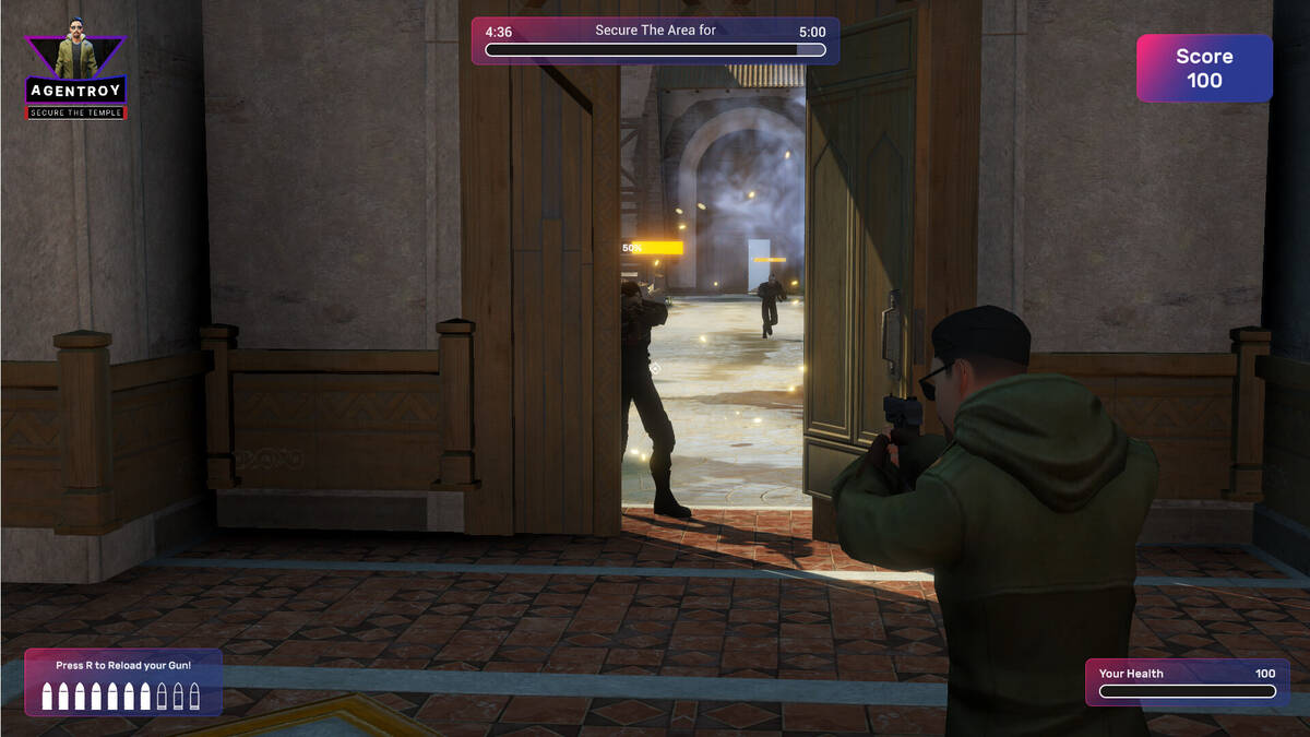 Скриншот 5 к игре AgentRoy - Secure The Temple