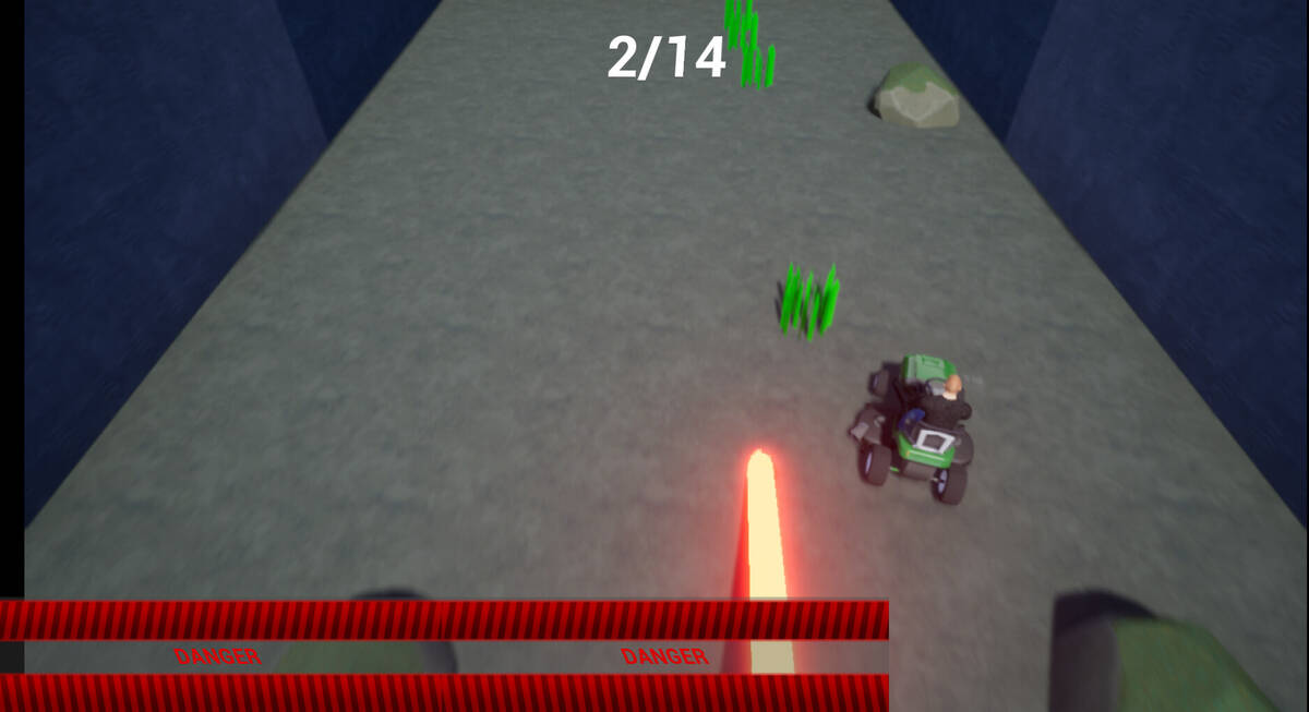 Скриншот 5 к игре Lawnmower Game: Ufo Chase