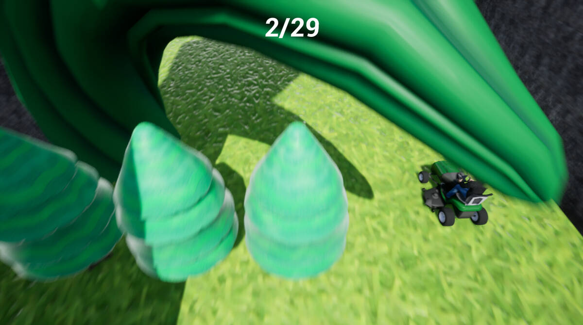 Скриншот 8 к игре Lawnmower Game: Ufo Chase