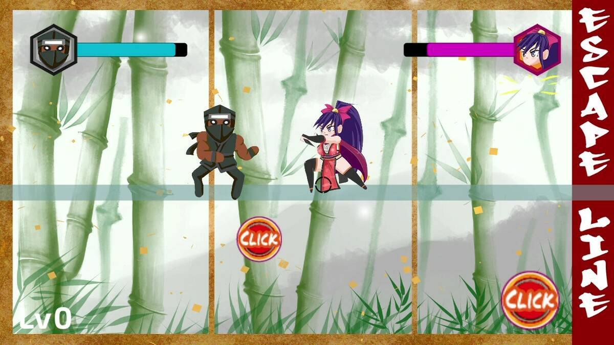 Скриншот 5 к игре Touch and Hypnosis ～ kunochi ninja Kunai ～
