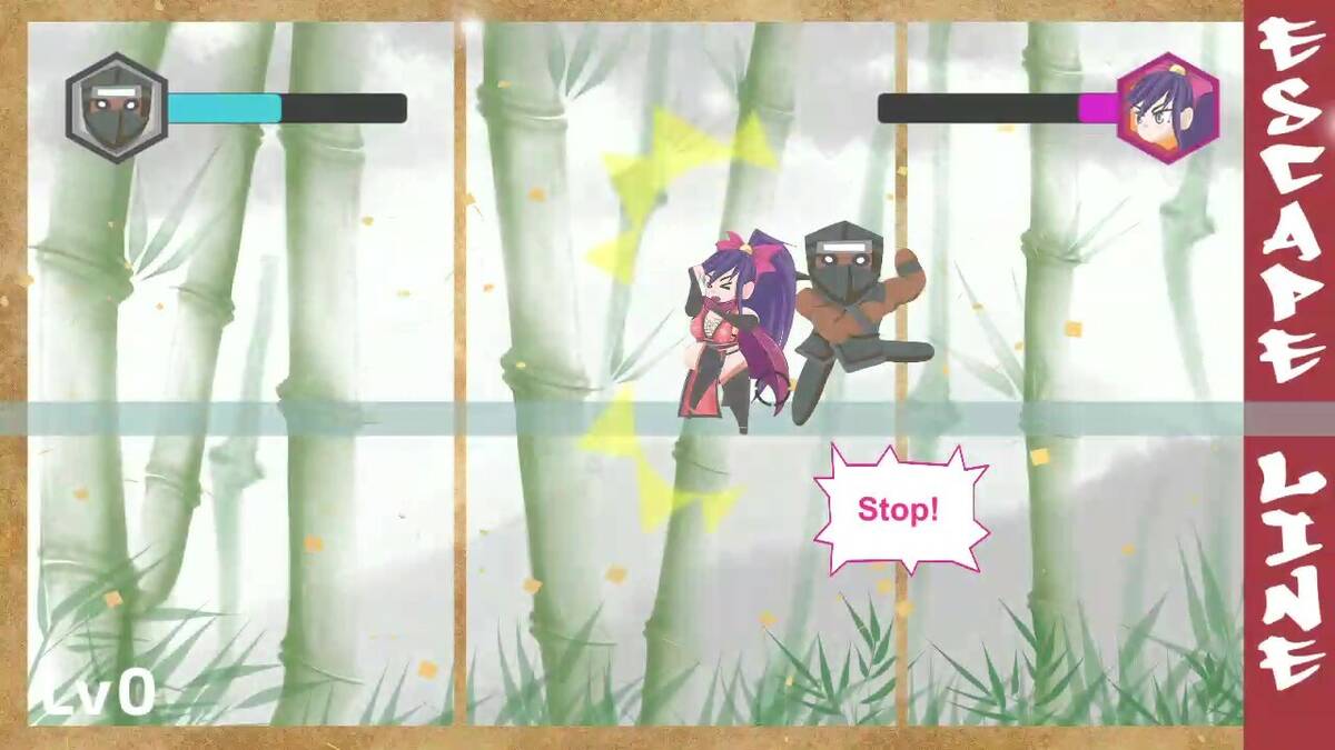Скриншот 6 к игре Touch and Hypnosis ～ kunochi ninja Kunai ～