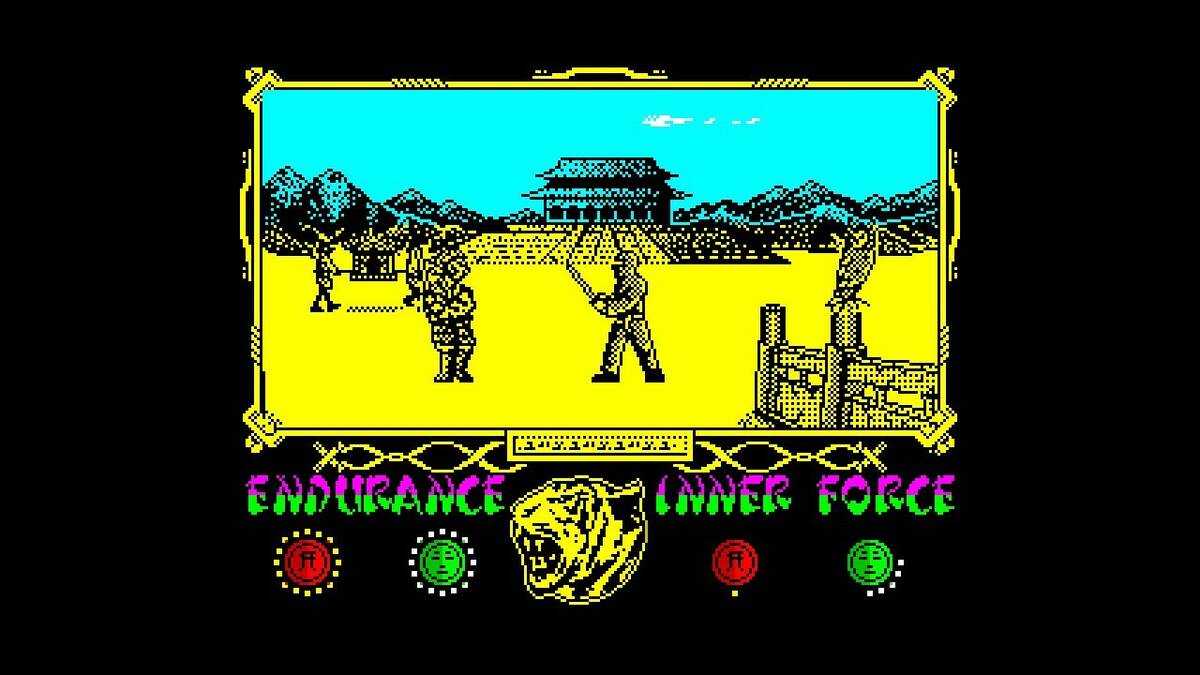 Скриншот 6 к игре The Way of the Tiger (CPC/Spectrum)