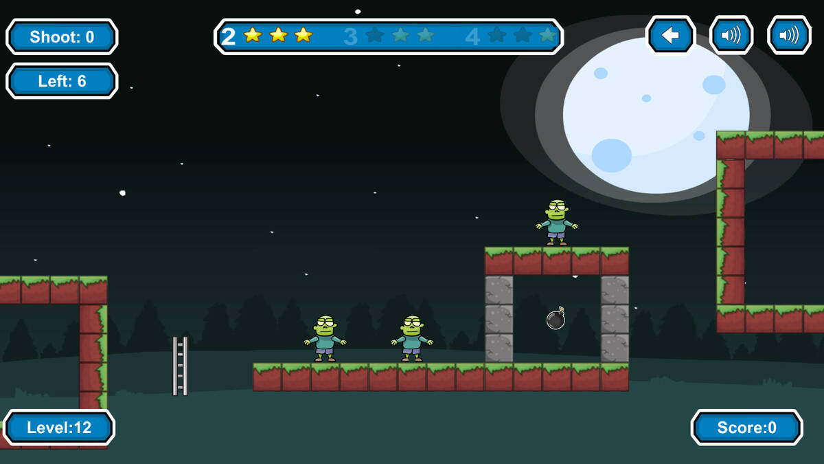 Скриншот 8 к игре Zombies Rocket Boom Boom