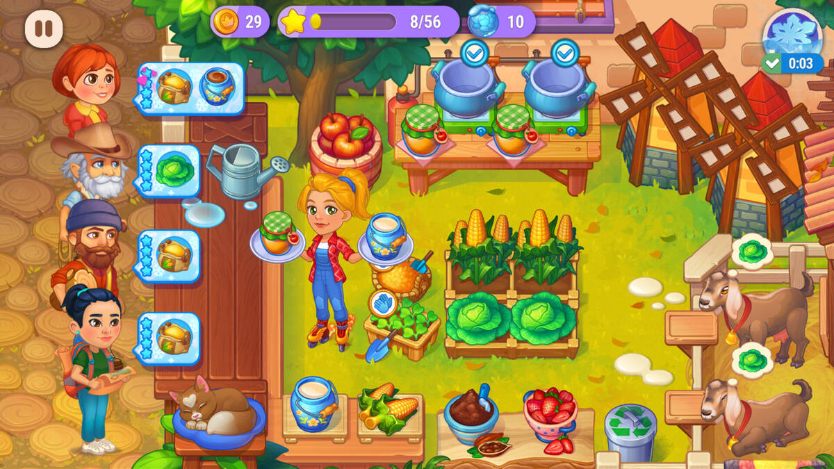 Скриншот 7 к игре Farming Fever - Pizza and Burger Cooking game
