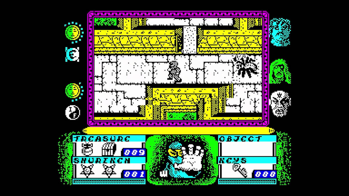 Скриншот 6 к игре Avenger (C64/CPC/Spectrum)