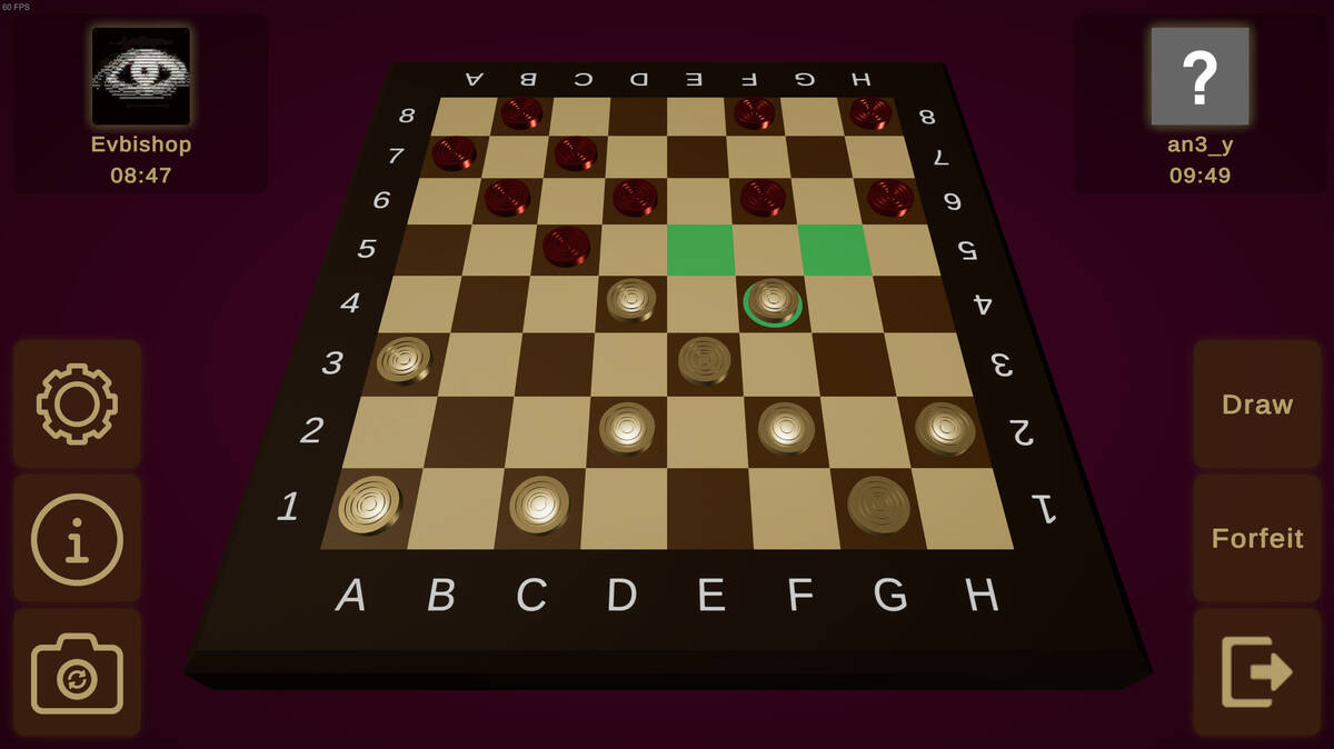 Скриншот 5 к игре Decent Checkers