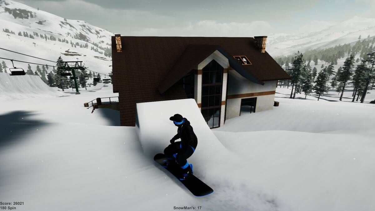 Скриншот 6 к игре SNWBRD: Freestyle Snowboarding